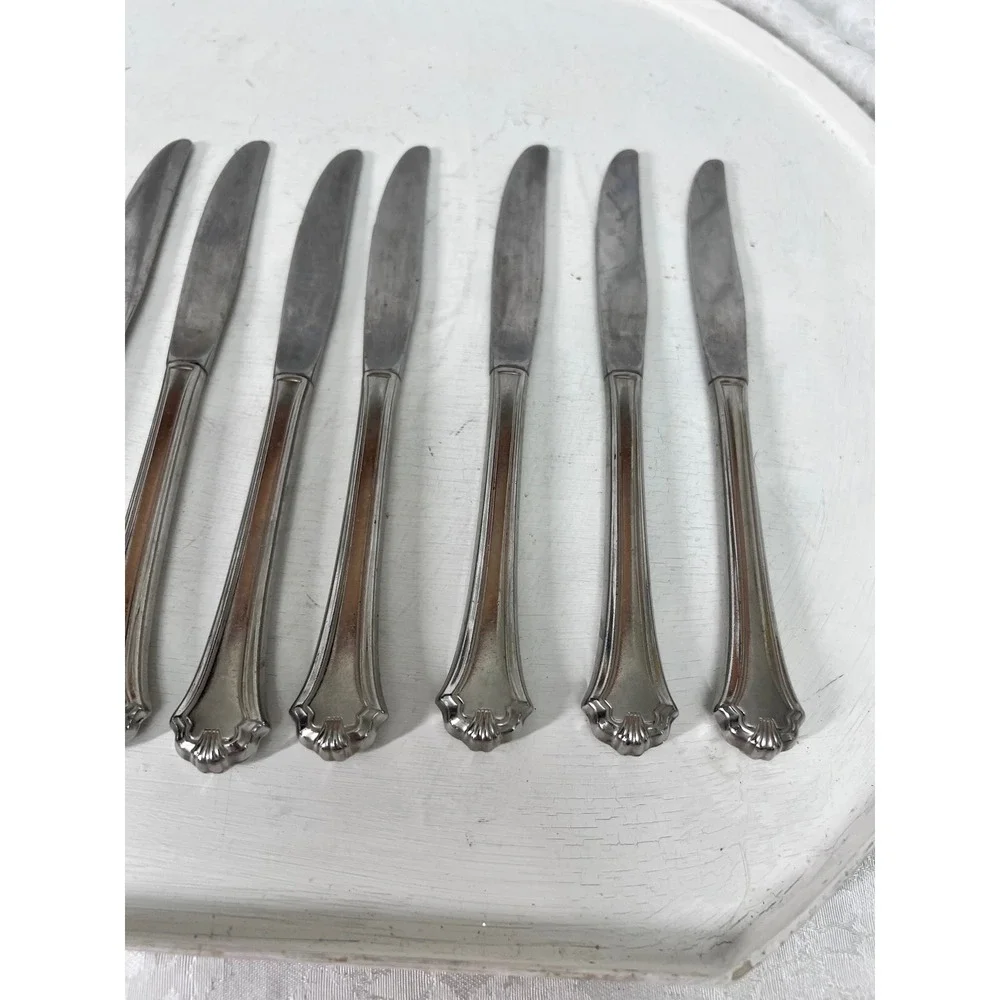 Oneida Midtowne Stainless Steel Dinner Knives Set of 10 Hollow Handle Flatware